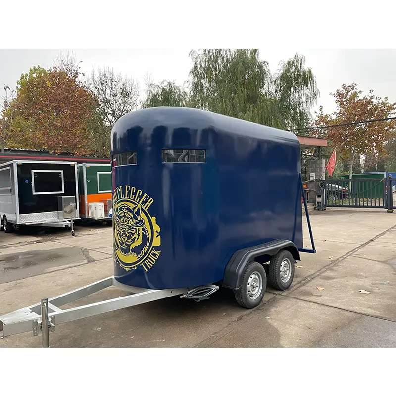 Винтажный трейлер для мобильного бара Horse Box